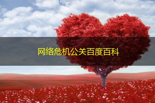 江阴网络危机公关百度百科