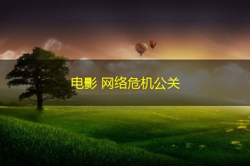 桂林电影 网络危机公关