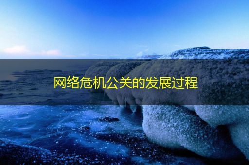 青州网络危机公关的发展过程