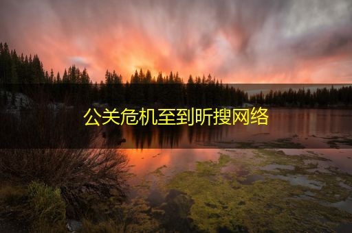 青州公关危机至到昕搜网络